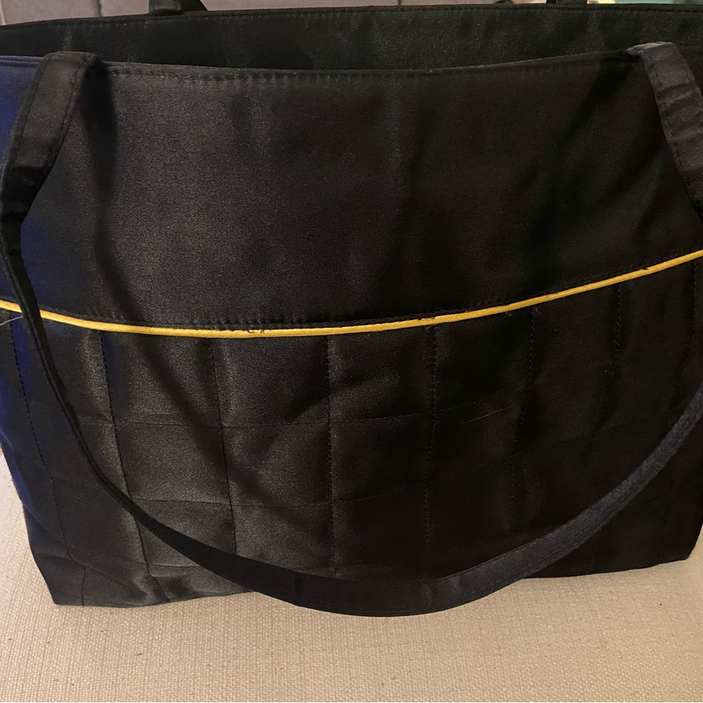 Black and Gold Tote Bag